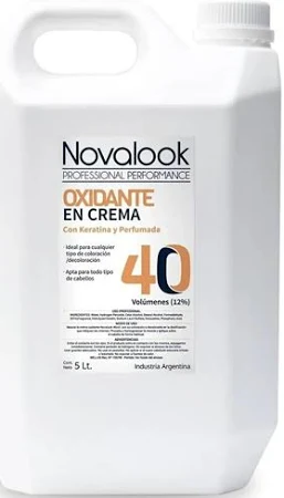 OXIDANTE 40 VOL 5000 NOVALOOK